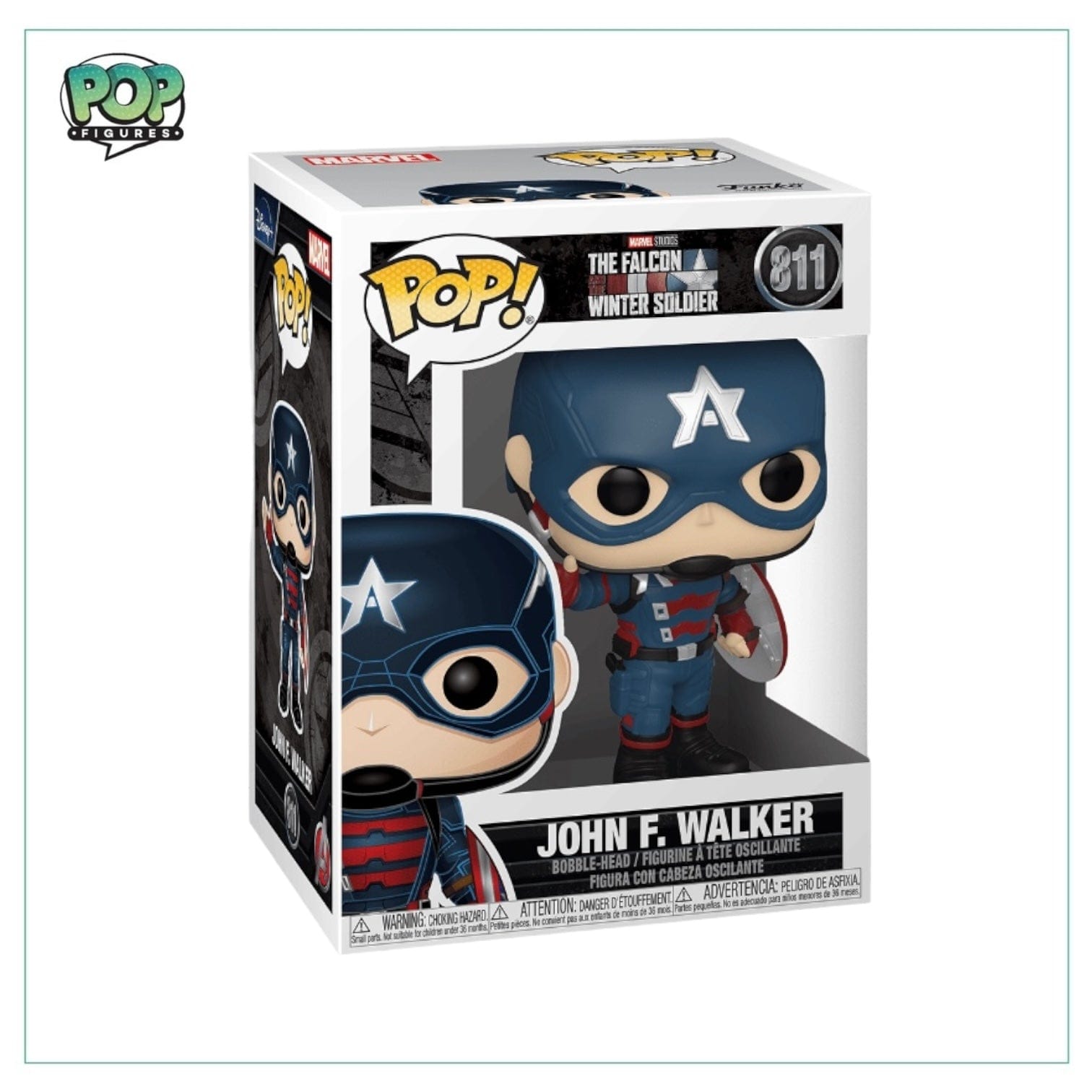 Funko Pop! John F. Walker #811 Funko Pop! The Falcon Winter Soldier