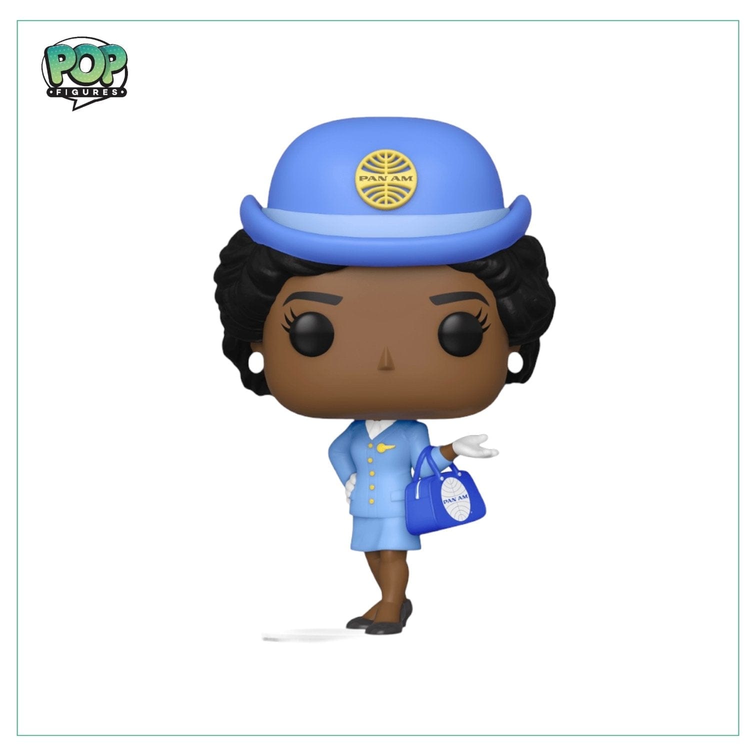 Funko Pop! Stewardess w/ Blue Bag #141 Funko Pop! AD Icons: Pan Am