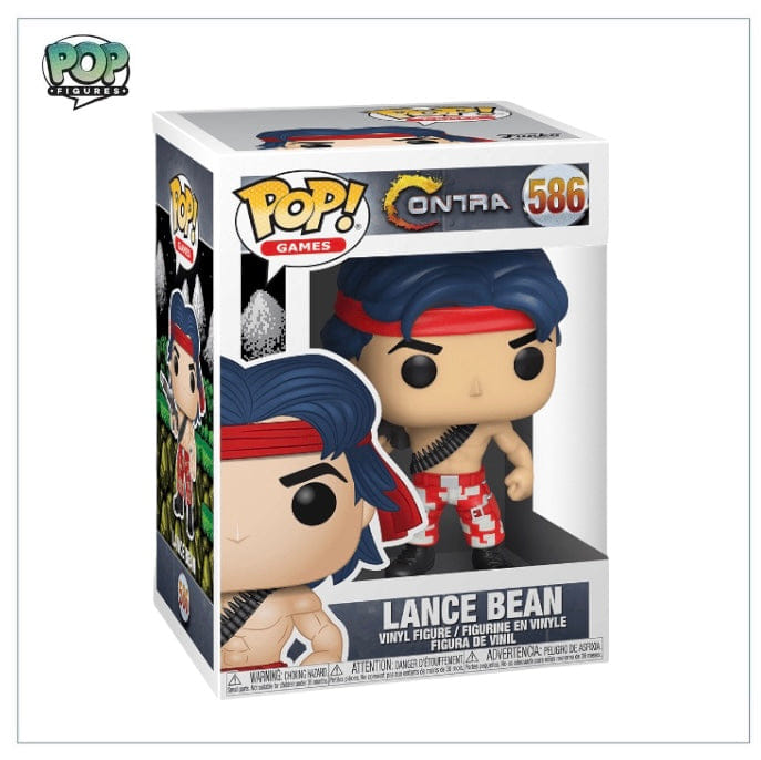 Funko Pop! Lance Bean #586 Funko Pop! Games: Contra
