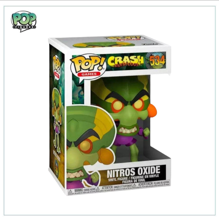 Funko Pop! Nitros Oxide #534 Funko Pop! Crash Bandicoot