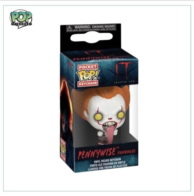 Pop Figures | Funko | Pop Funko | Funko Pop Pennywise Funhouse Pocket Pop Keychain! IT Chapter 2