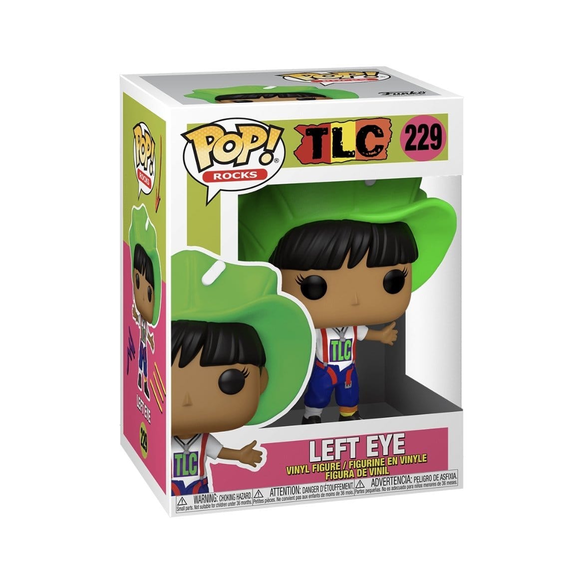 Pop Figures | Funko | Pop Funko | Funko Pop Left Eye #229 TLC POP! Vinyl Figure - Rocks