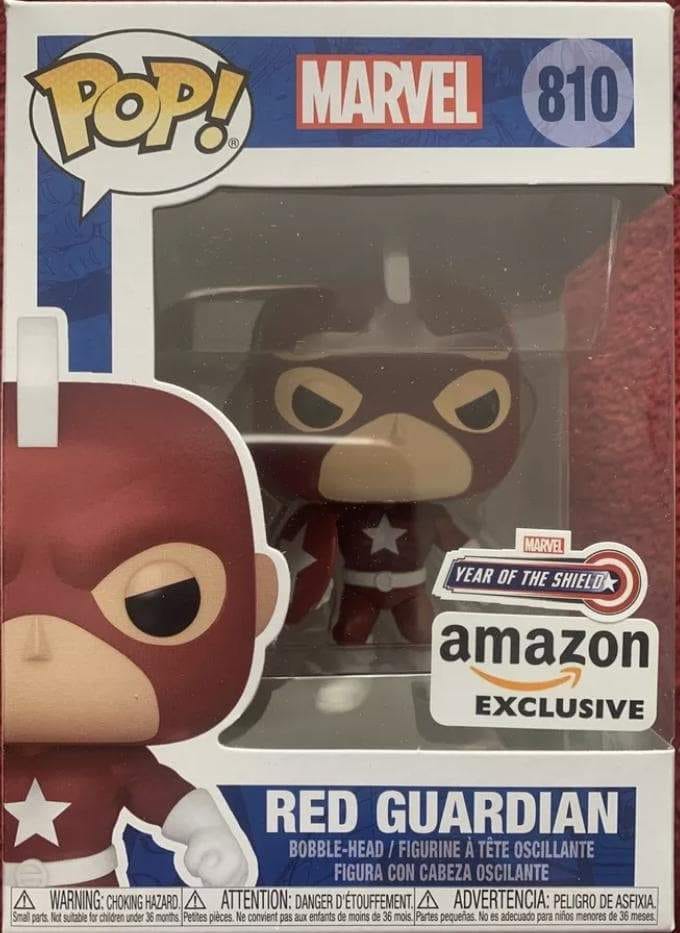 Funko Pop! Red Guardian #810 Funko Pop! Marvel - Amazon Exclusive