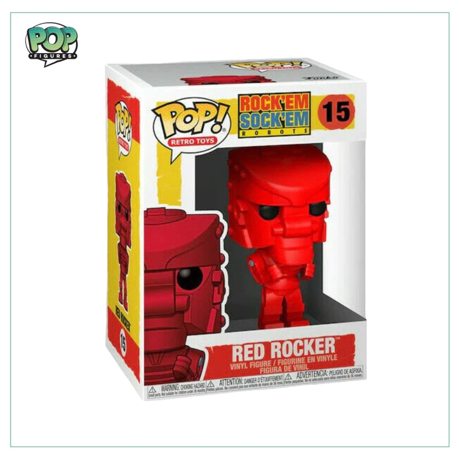 Funko Pop! Red Rocker #15 Funko Pop! - Rock'Em Sock'Em Robots