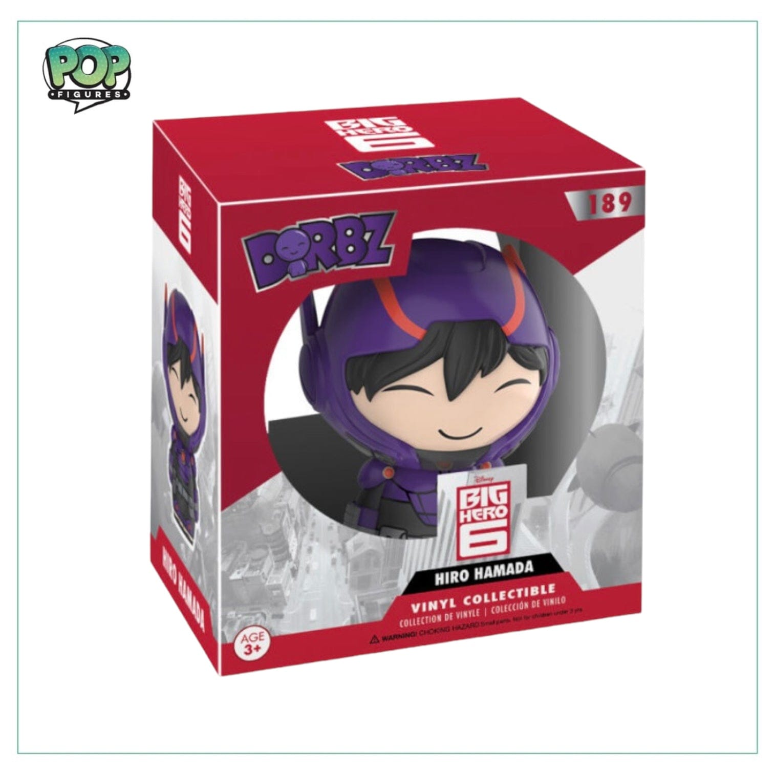 Pop Figures | Funko | Pop Funko | Funko Pop Hiro Hamada #189 Dorbz! - Big Hero 6