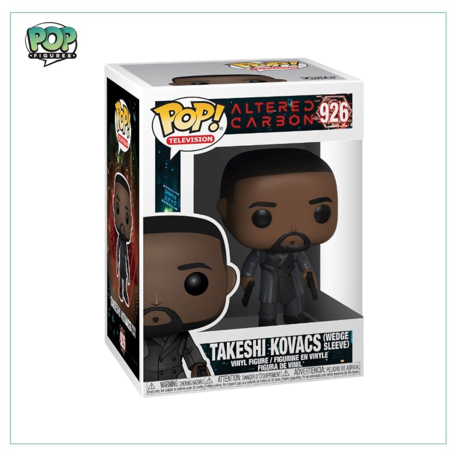 Funko Pop! Takeshi Kovacs (wedge sleeve) #926 Funko Pop! - Altered Carbon