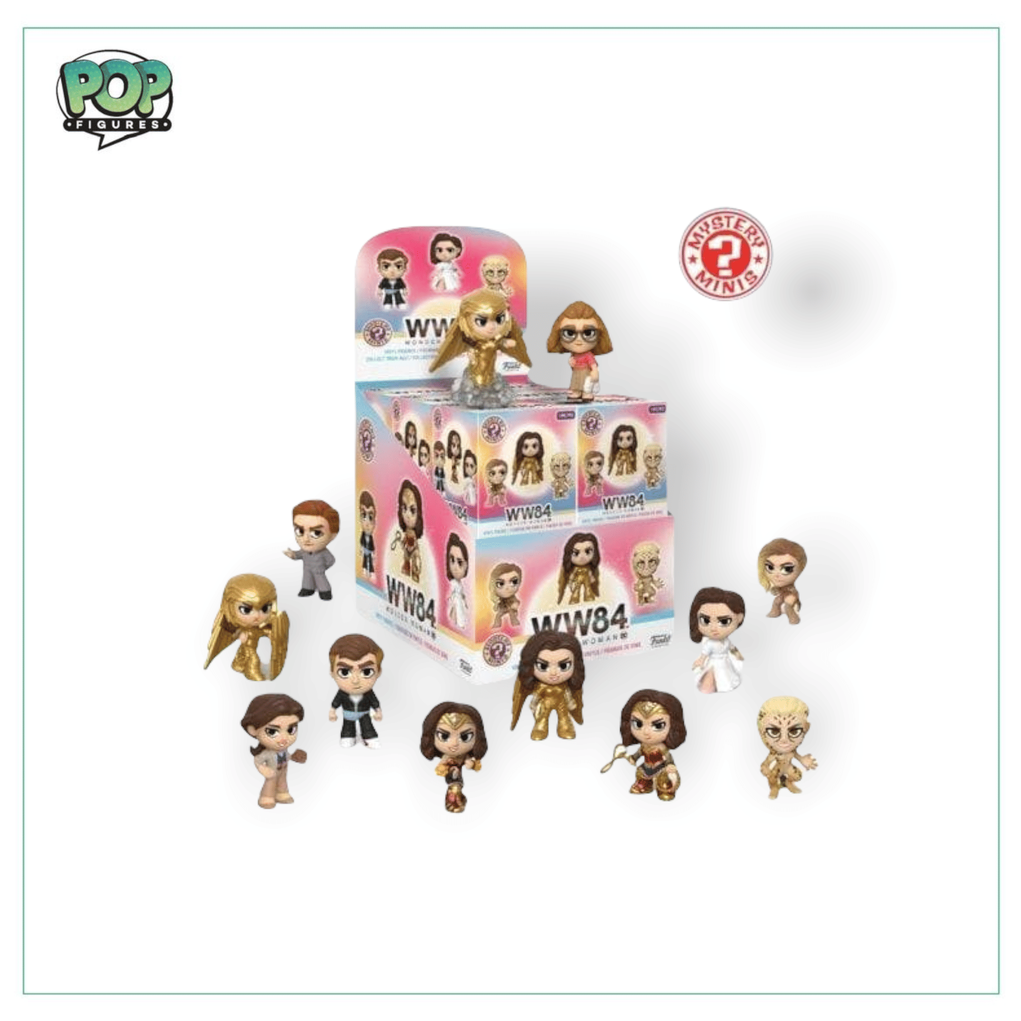 Pop Figures | Funko | Pop Funko | Funko Pop WW84 Mystery Mini! DC
