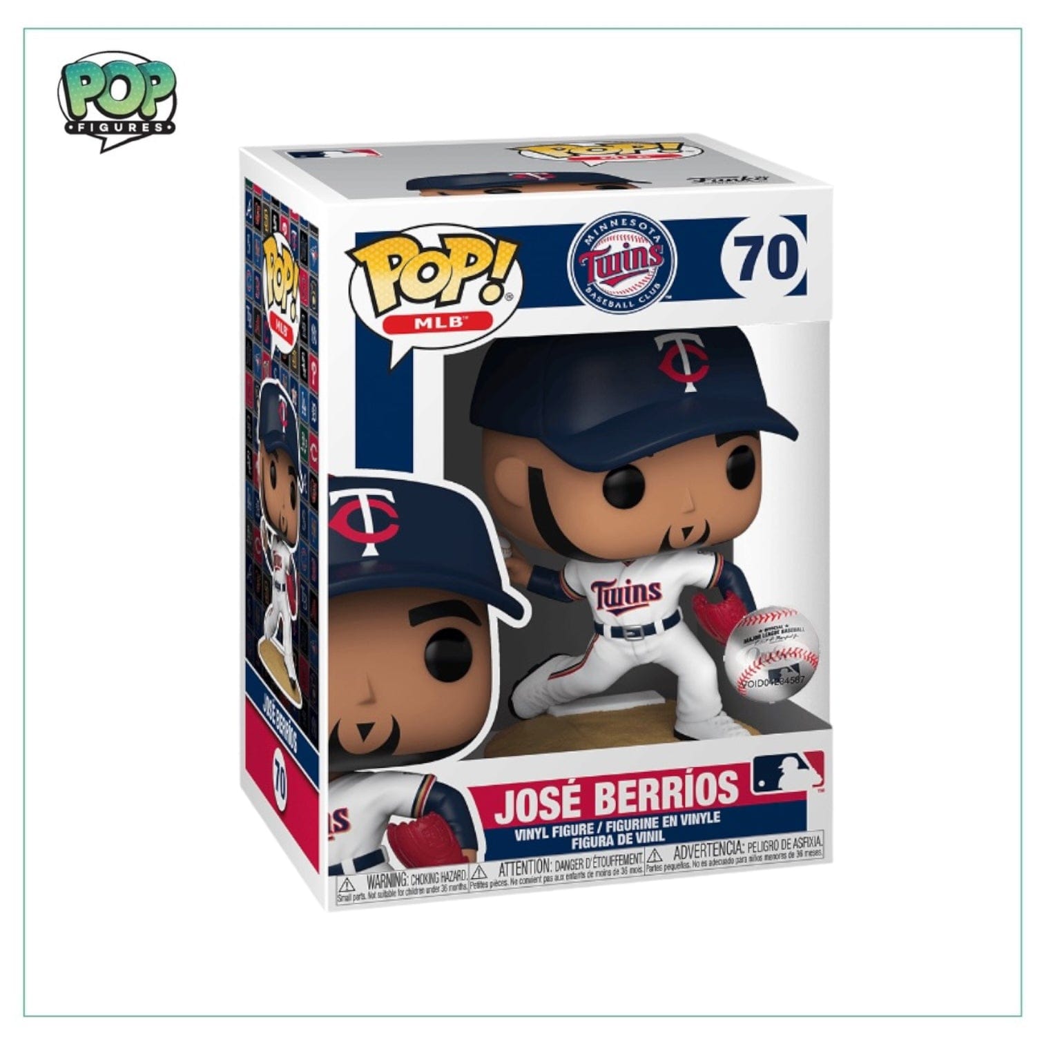 Funko Pop! José Berríos (Home Uniform) #70 Funko Pop! - MLB
