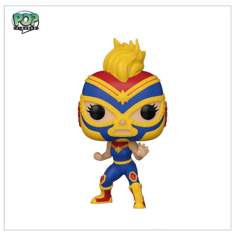 Funko Pop! La Estrella Cosmica (Captain Marvel) #710 Funko Pop! Marvel Lucha Libre Edition
