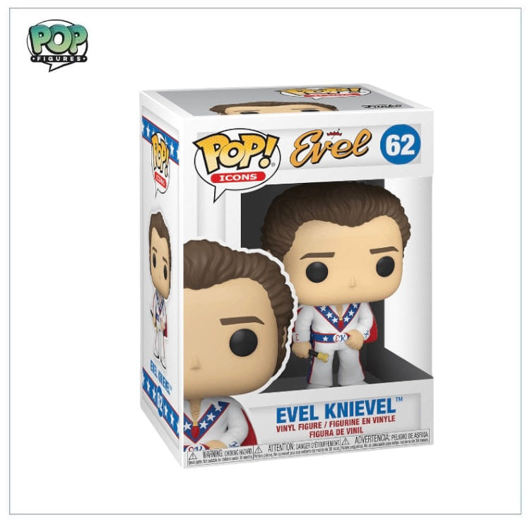 Funko Pop! Evel Knievel #62 Funko Pop! Icons