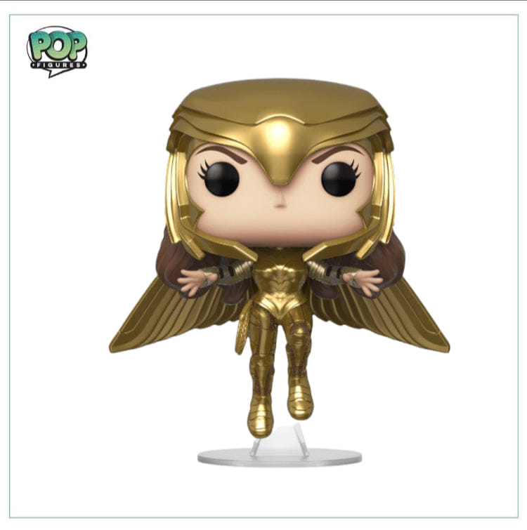Funko Pop! Wonder Woman Golden Armor Flying #324 Funko Pop! Heroes: WW84