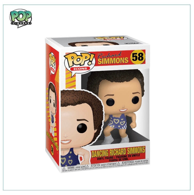Funko Pop! Dancing Richard Simmons #58 Funko Pop! Pop Icons