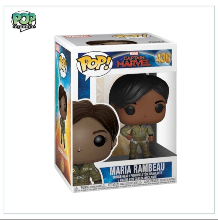 Funko Pop! Maria Rambeau #430 Funko Pop! Marvel, Captain Marvel