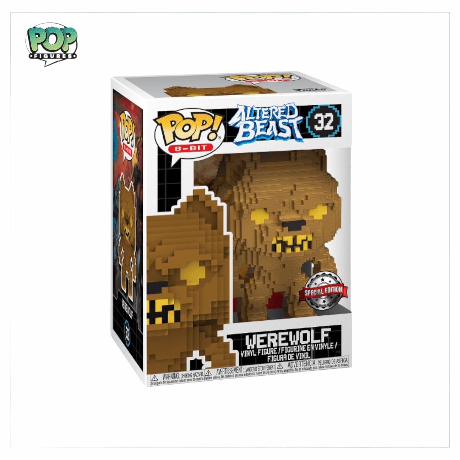 Funko Pop! Werewolf #32 Funko Pop! 8 - Bit, Altered Beast, Special Edition
