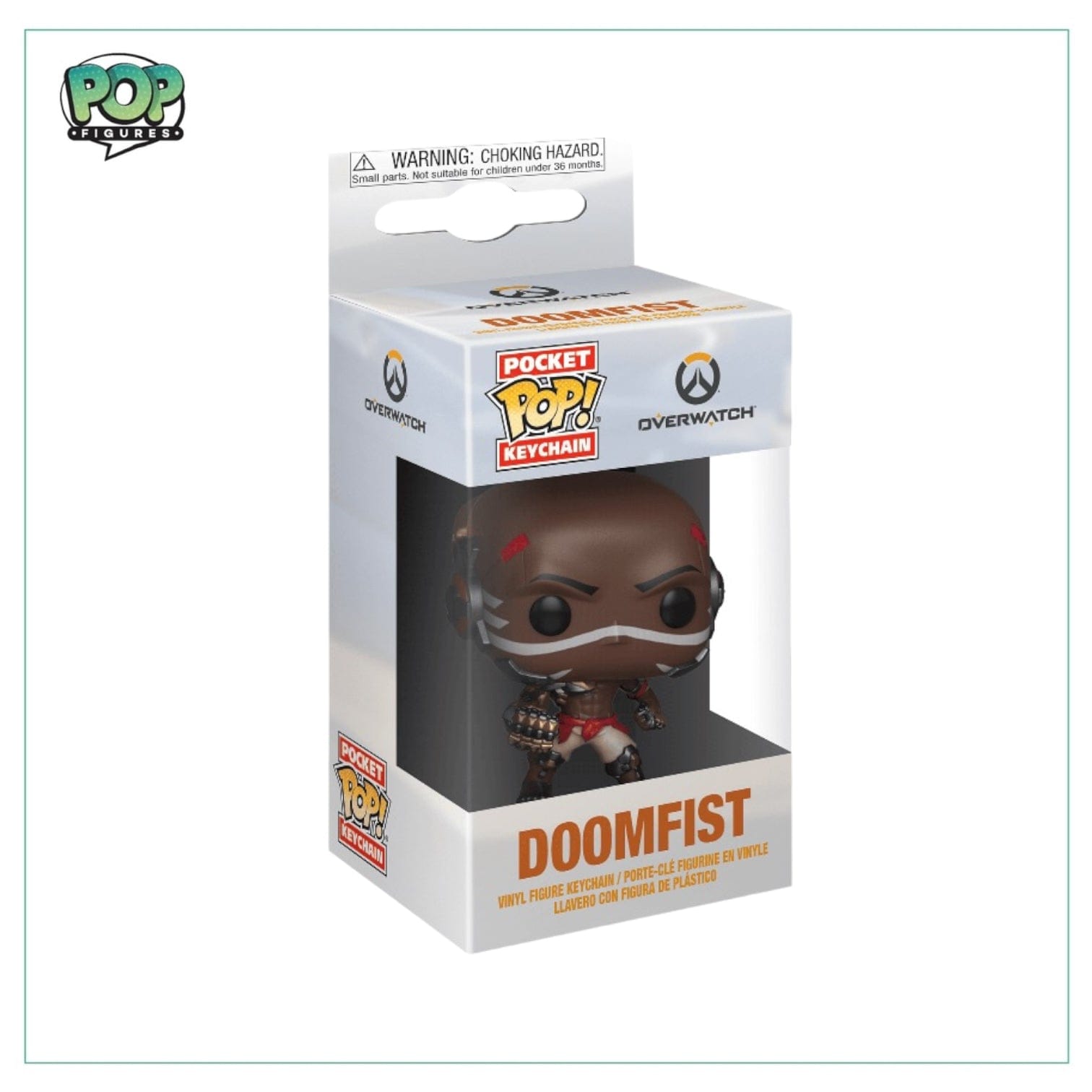 Pop Figures | Funko | Pop Funko | Funko Pop Doomfist Pocket Pop! Keychain - Overwatch - Games