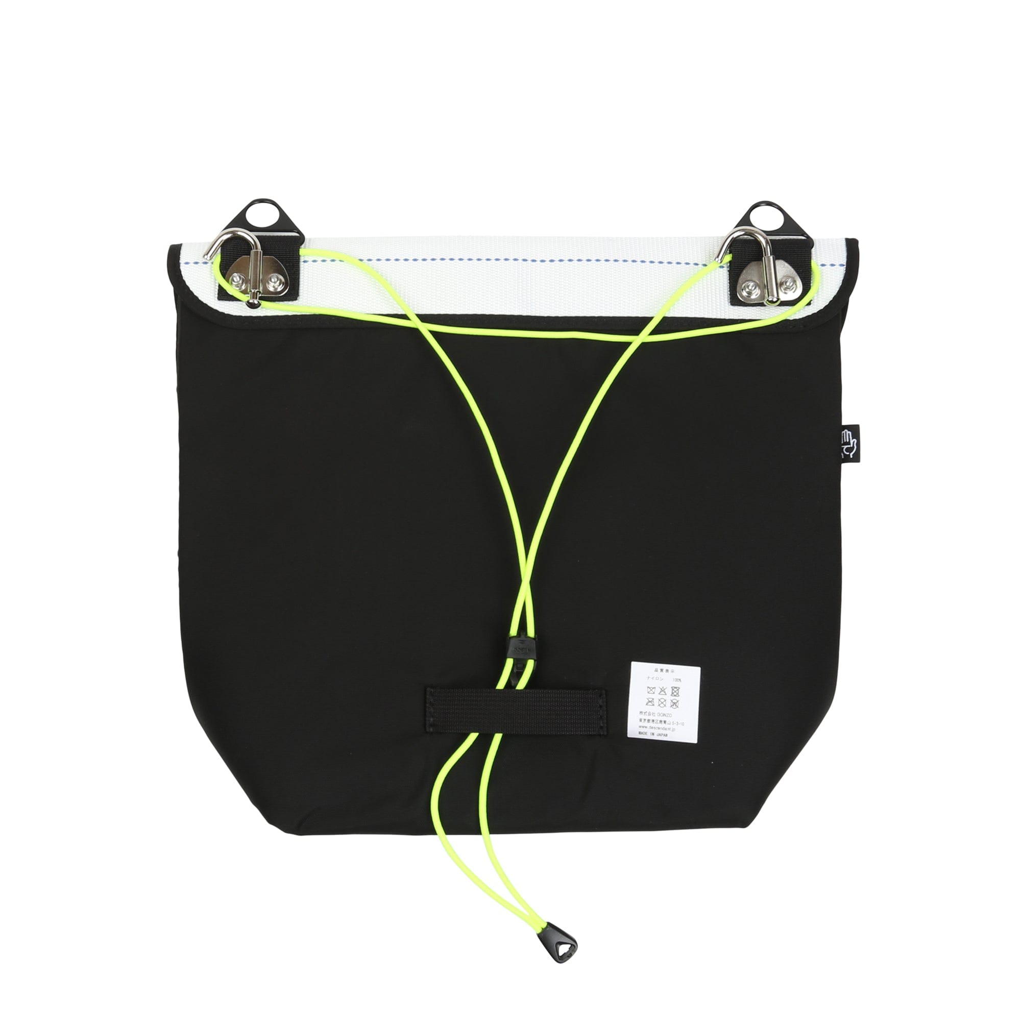 Descendant Pannier Bag Takes Hands - Black