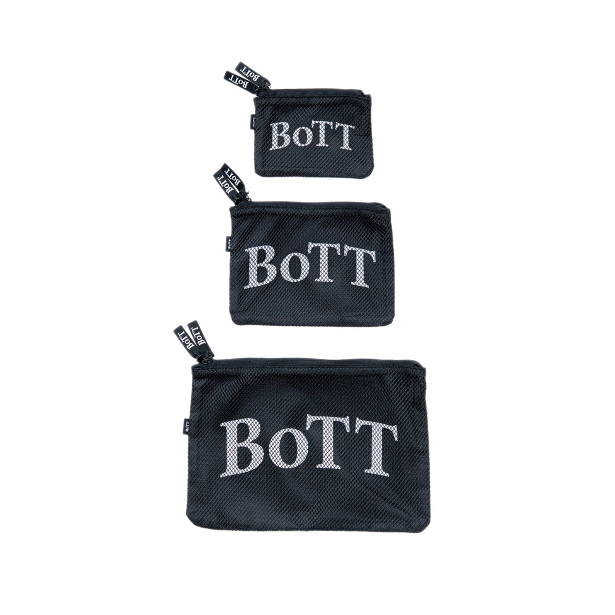 Bott Mesh Pouch Set - Black