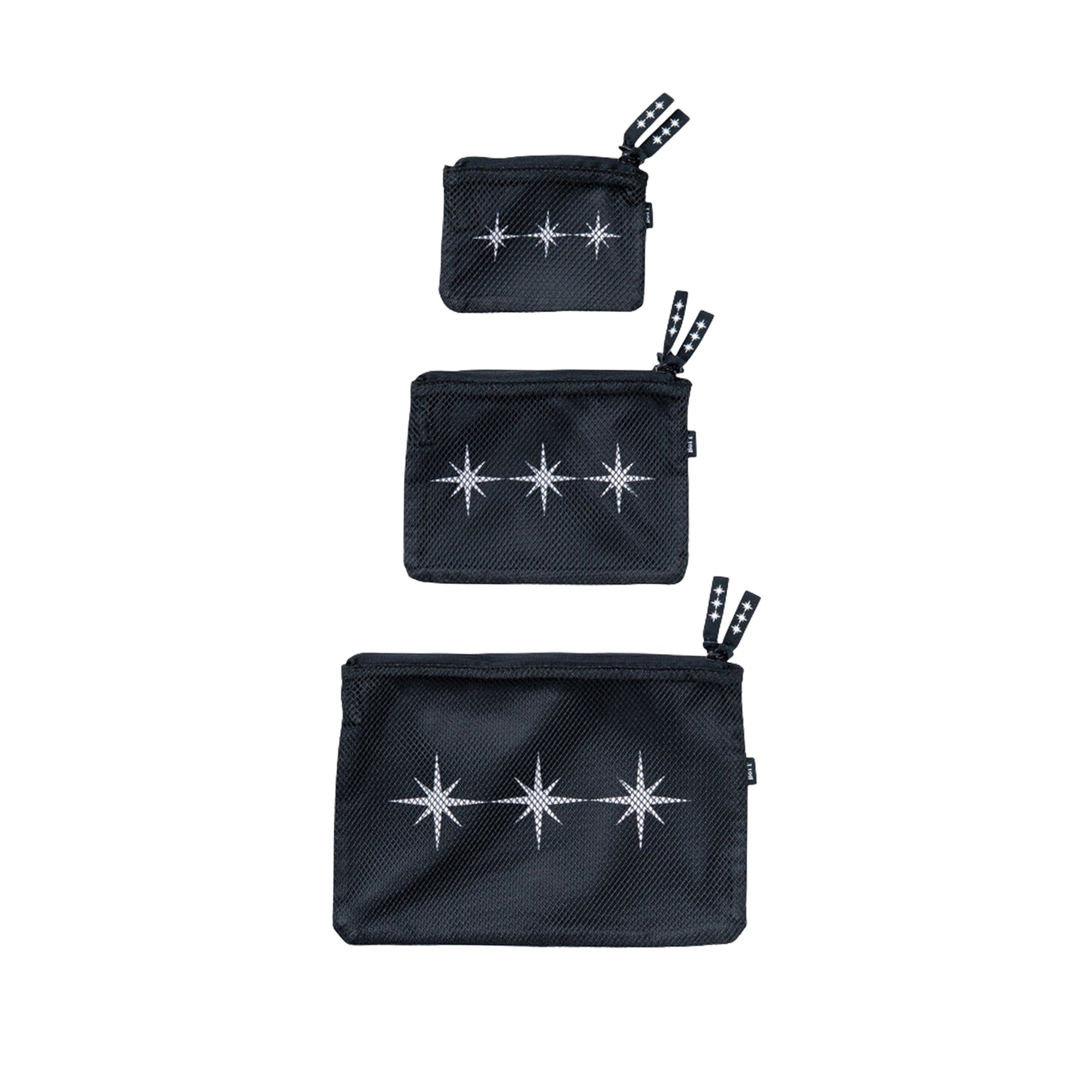 Bott Mesh Pouch Set - Black