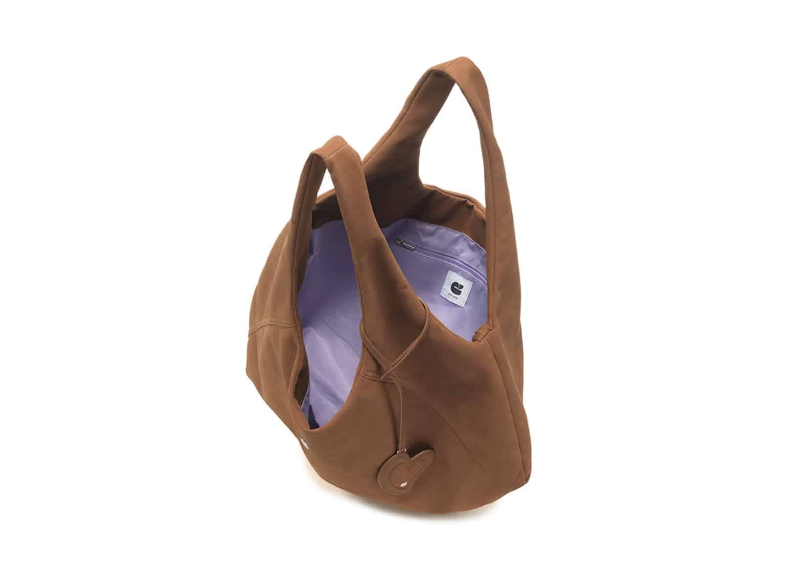 Carlyn Monde Suede Bag Brown H74341030