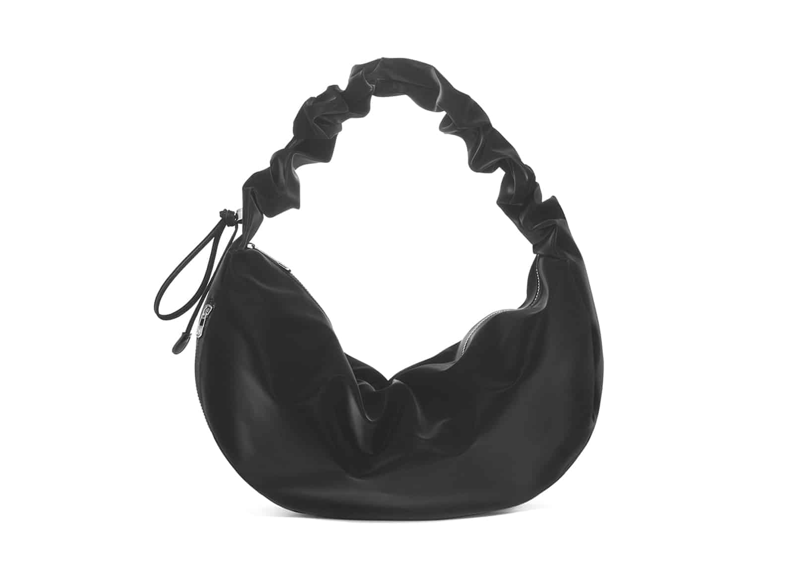 Carlyn Babe L Bag Satin Black H73104010