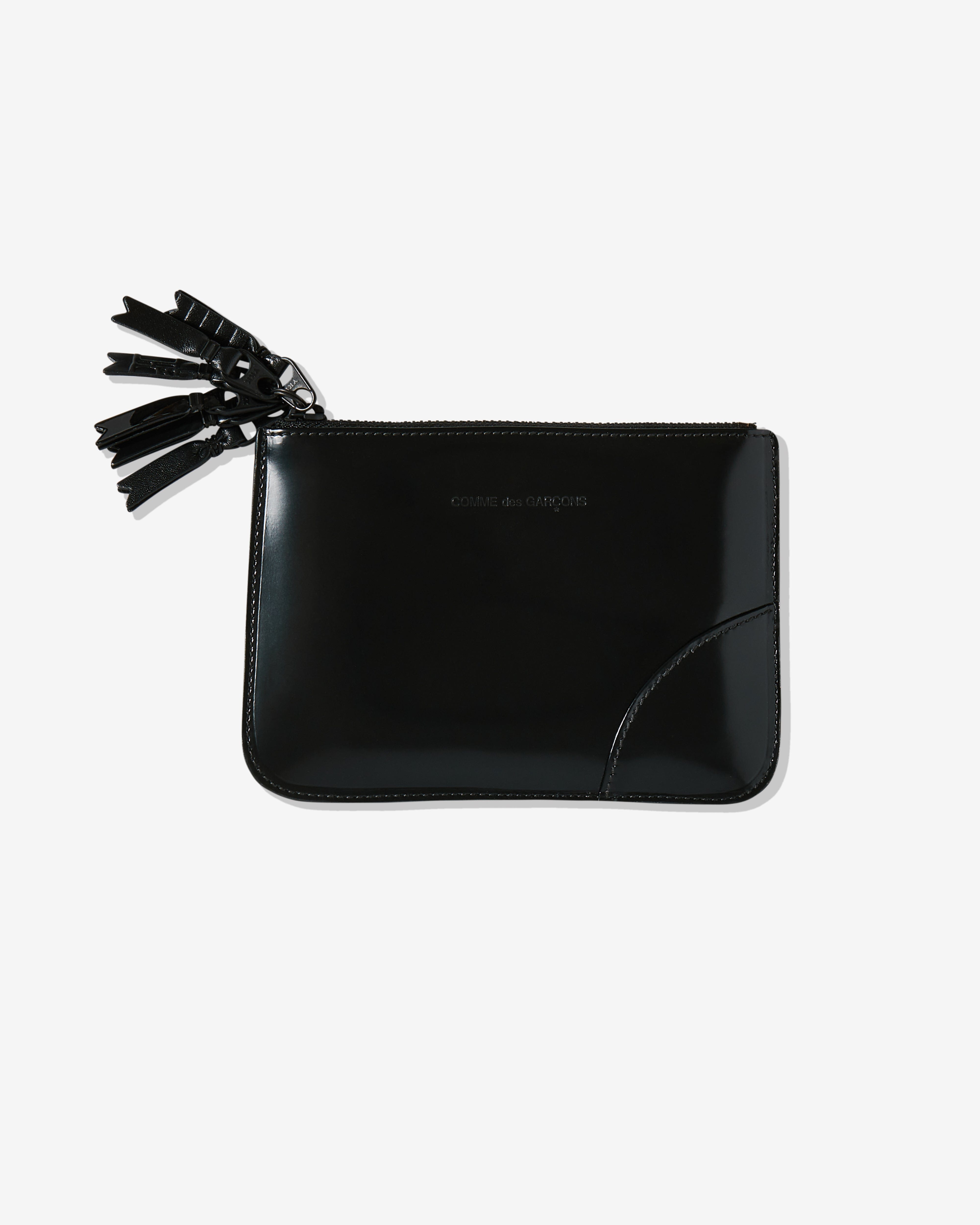 Cdg Wallet - Zipper Medley Zip Pouch - (Black) SA8100ZM