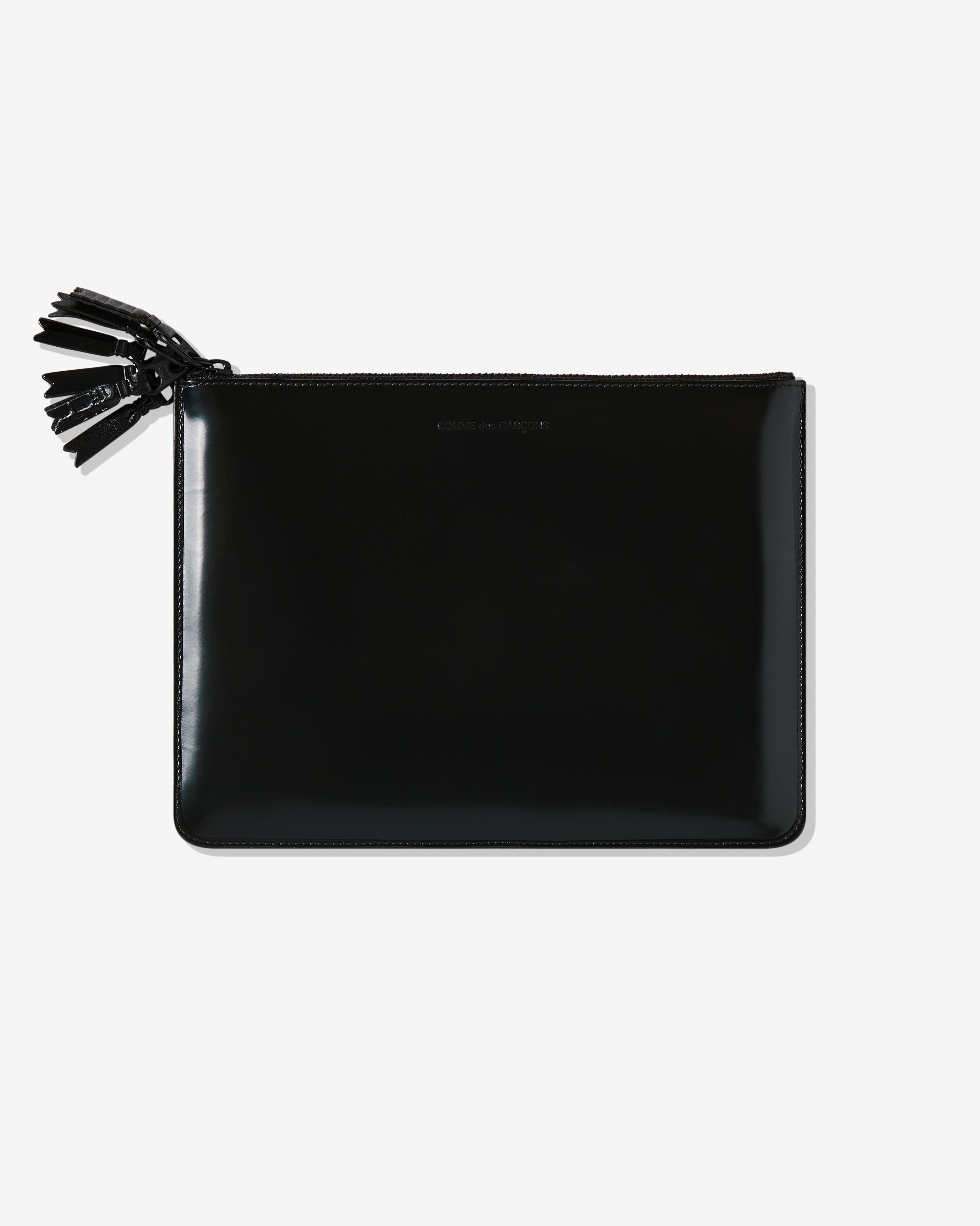 Cdg Wallet - Zipper Medley Zip Pouch - (Black) SA5100ZM