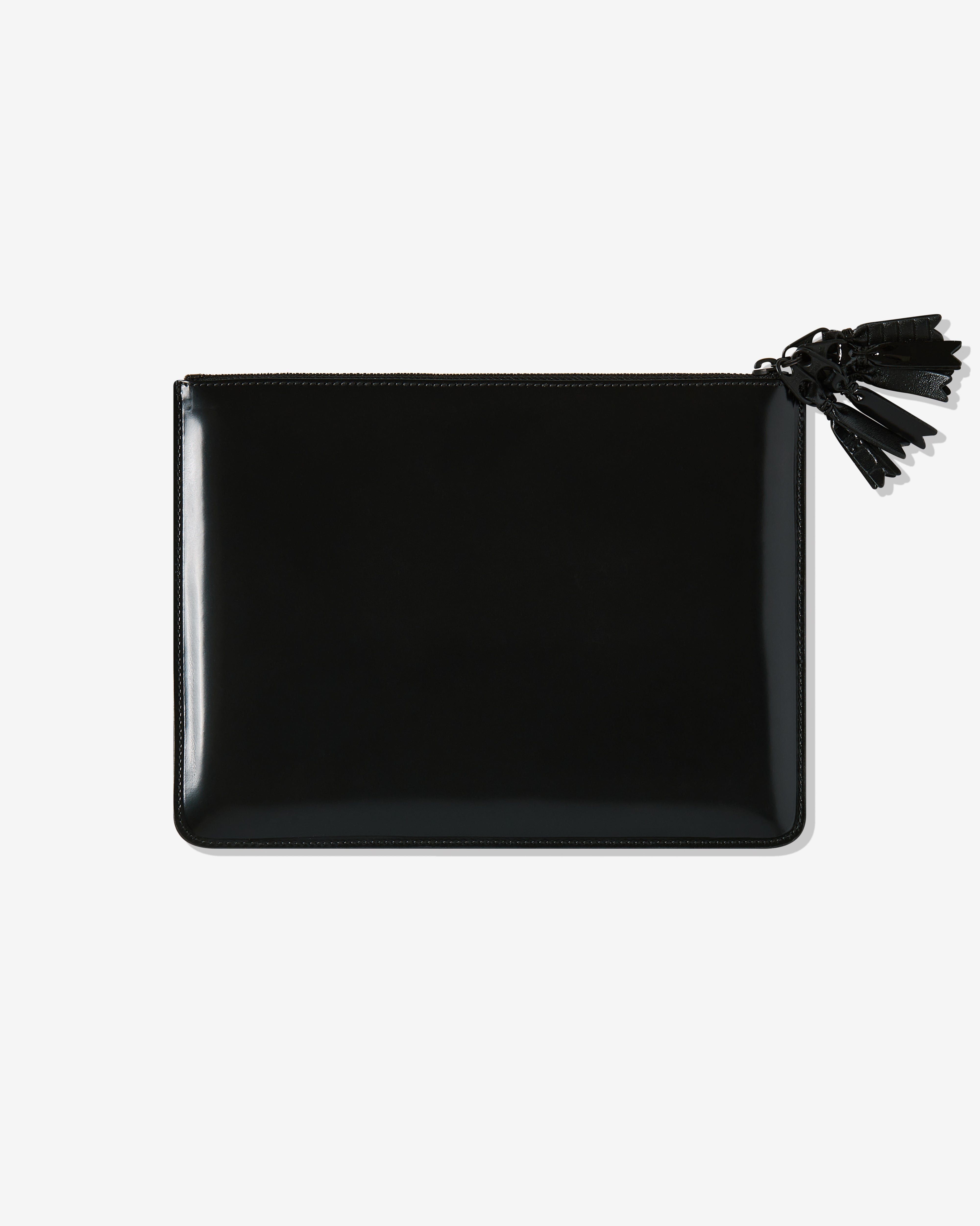 Cdg Wallet - Zipper Medley Zip Pouch - (Black) SA5100ZM