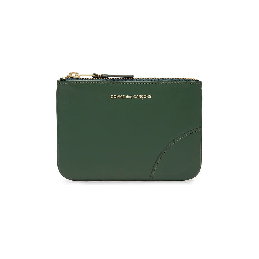 Cdg Wallet - Classic Zip Pouch - (Dark Green SA8100)