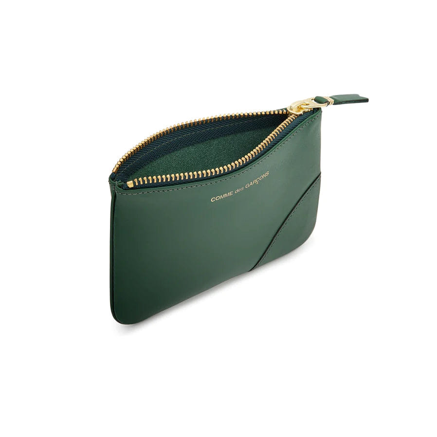 Cdg Wallet - Classic Zip Pouch - (Dark Green SA8100)