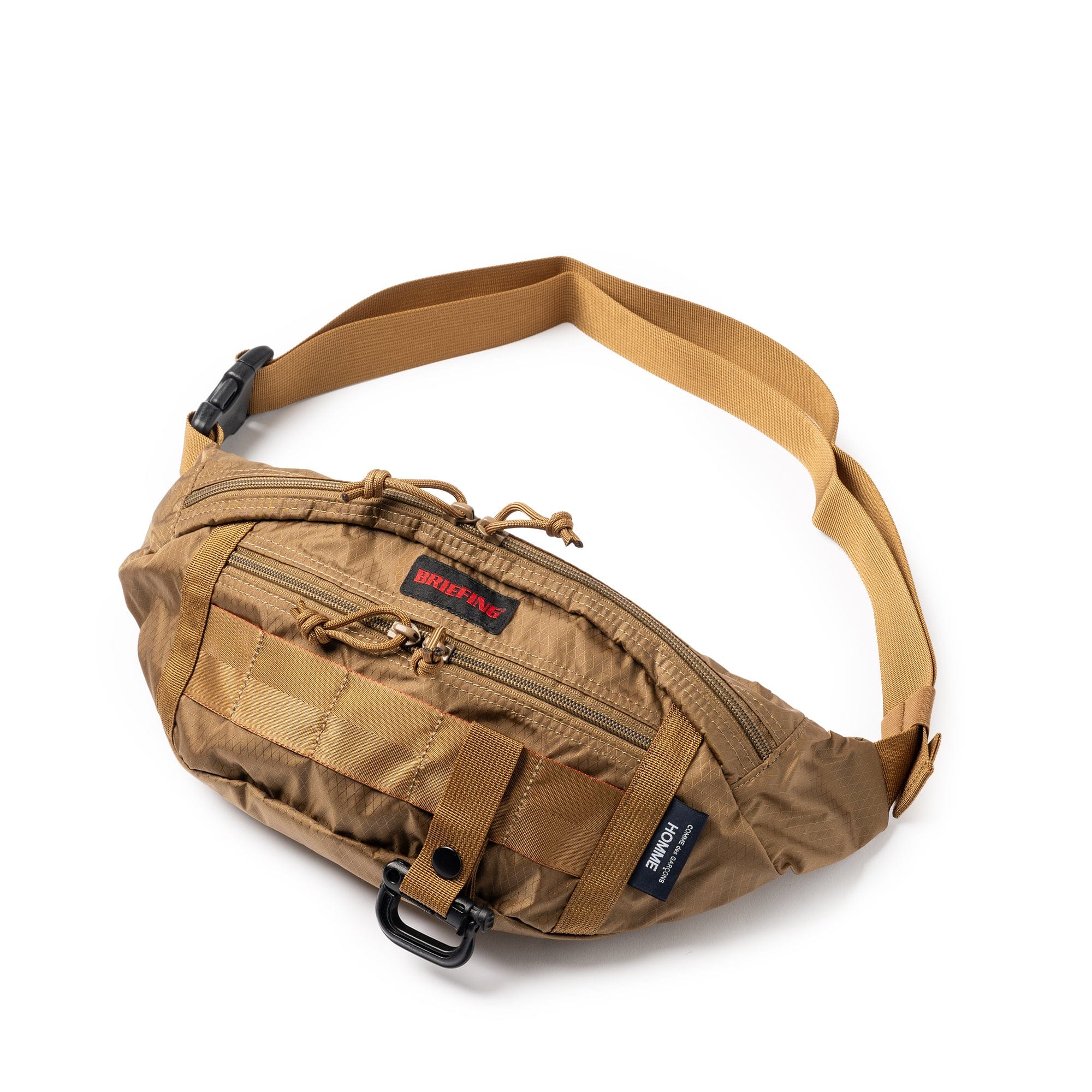 CDG Homme CdGH x Briefing Sling Bag Khaki HQ - K203 - 051 - 2