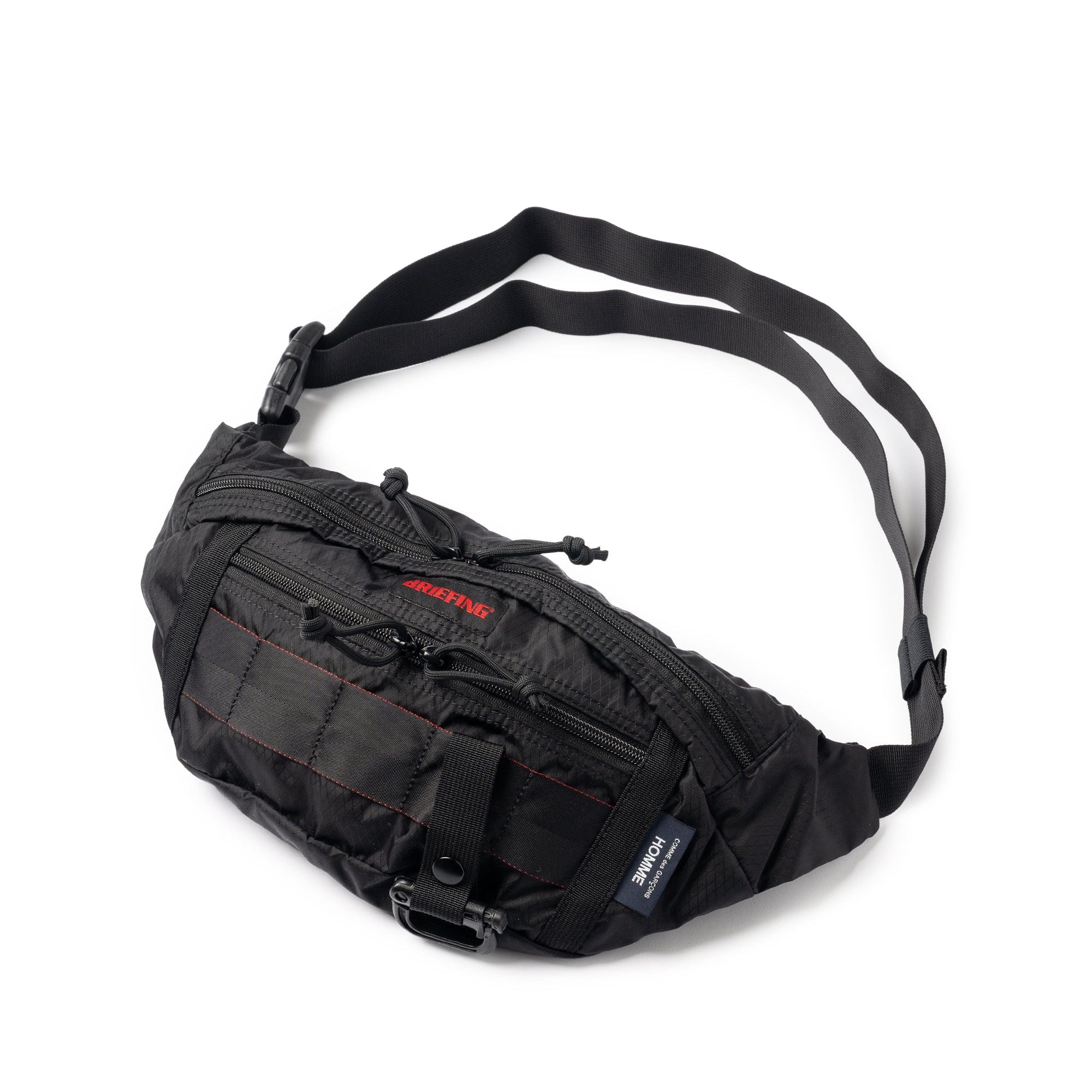 CDG Homme CdGH x Briefing Sling Bag Black HQ - K203 - 051 - 1