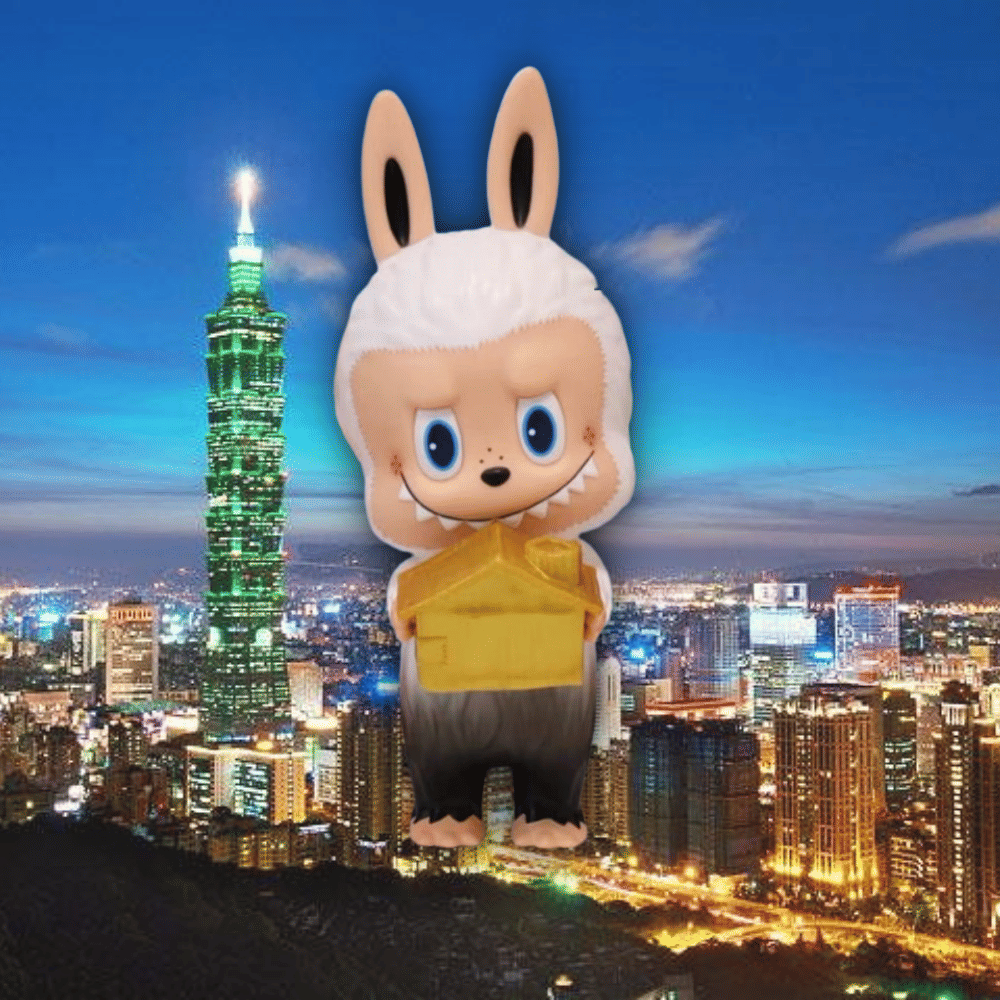 How2work LABUBU THE MONSTER 台北 限量版