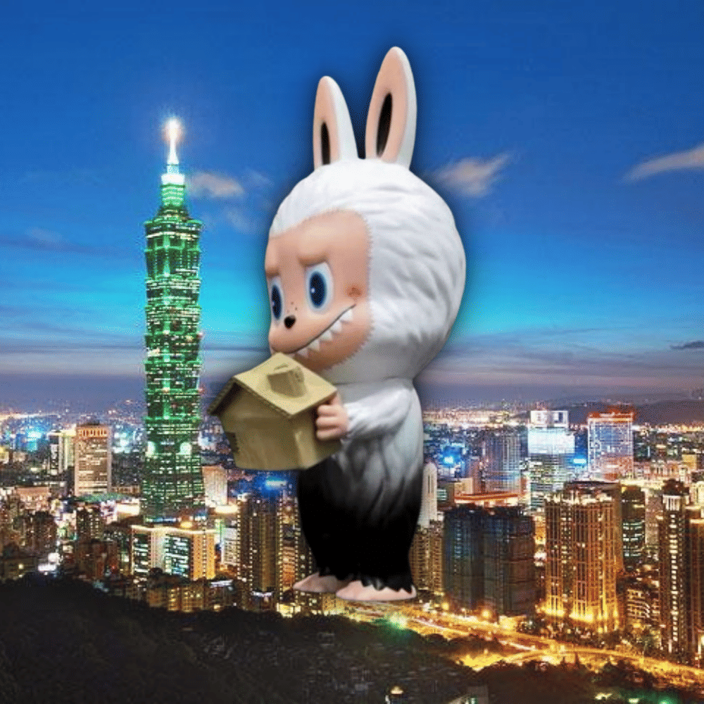 How2work LABUBU THE MONSTER 台北 限量版