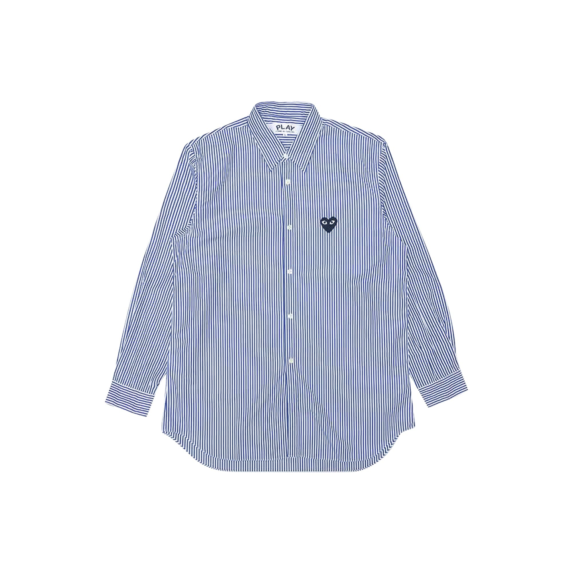 Comme des Garcons PLAY Mens Black Emblem Shirt