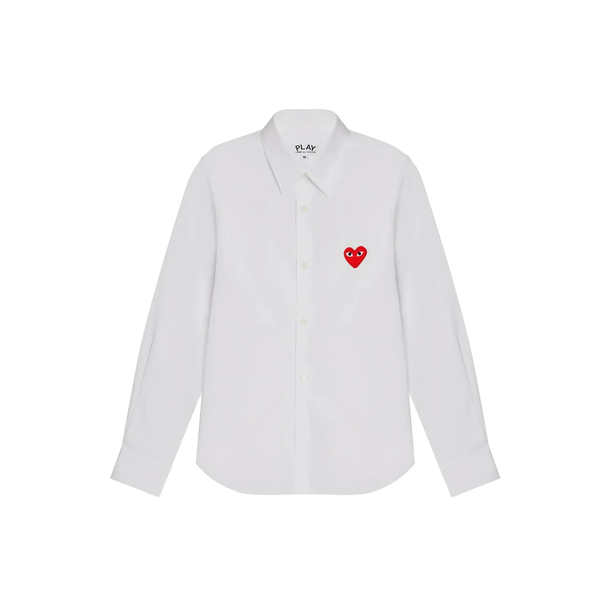 Comme des Garcons PLAY Mens Red Emblem Shirt