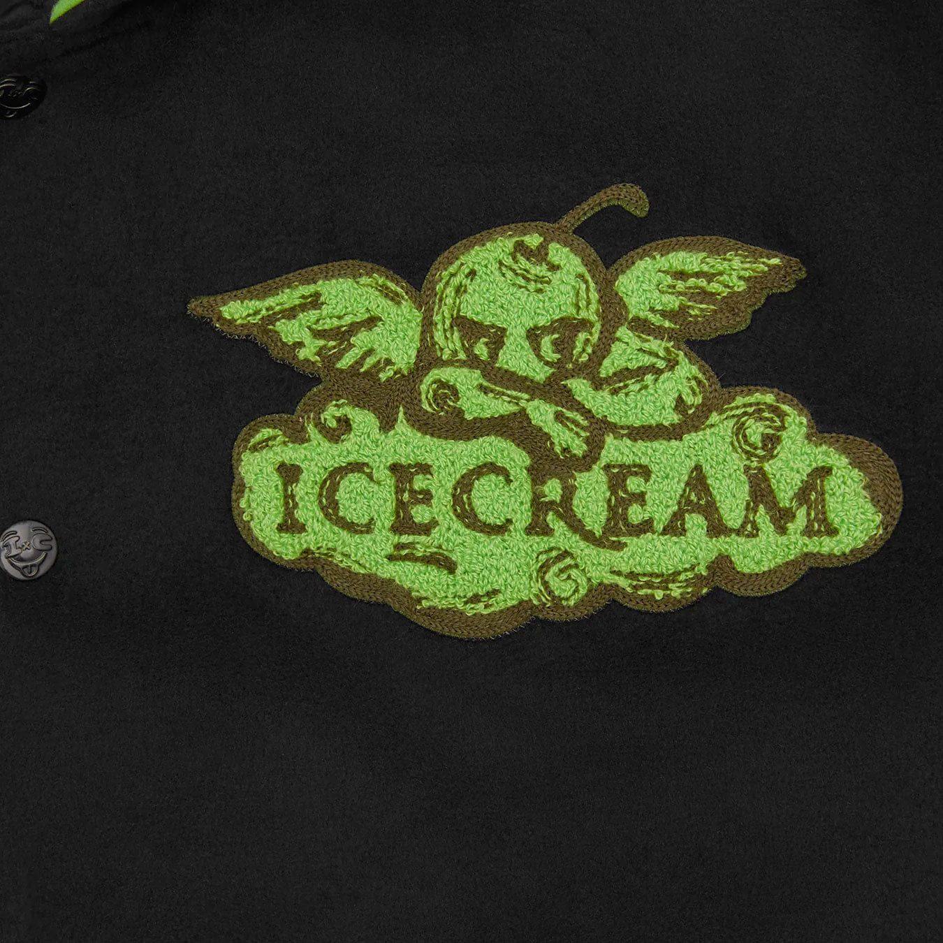 Icecream Cherub Cheerleader Jacket Black