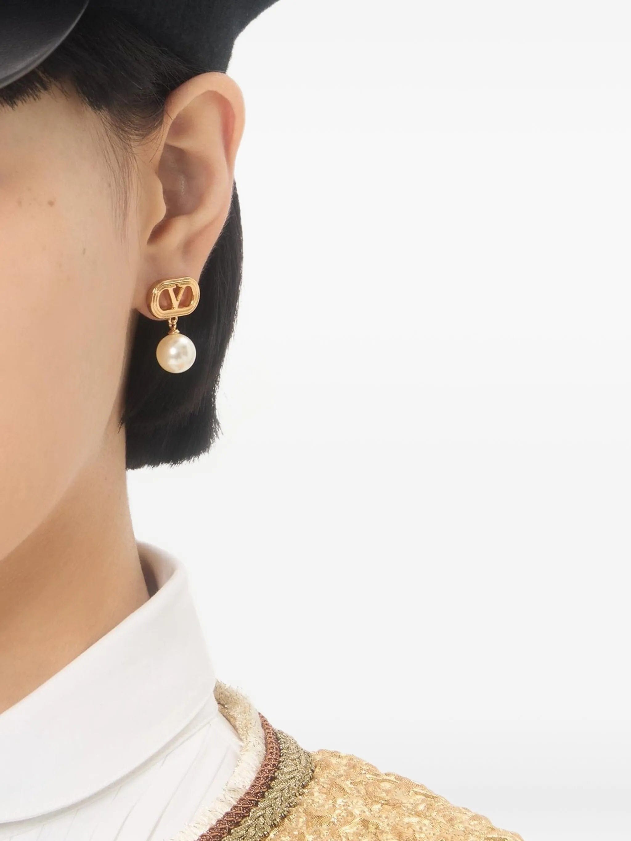 Valentino Garavani Ovalette drop earrings