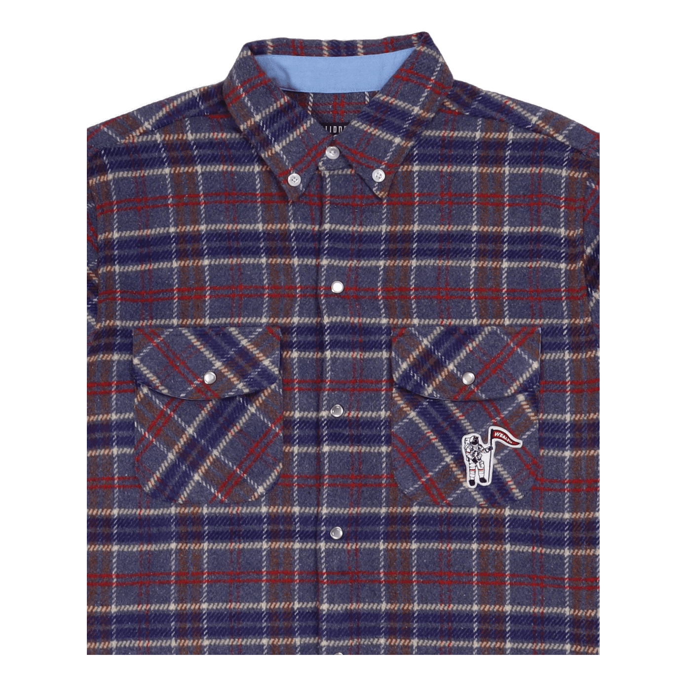 Billionaire Boys Club Check Shirt Purple