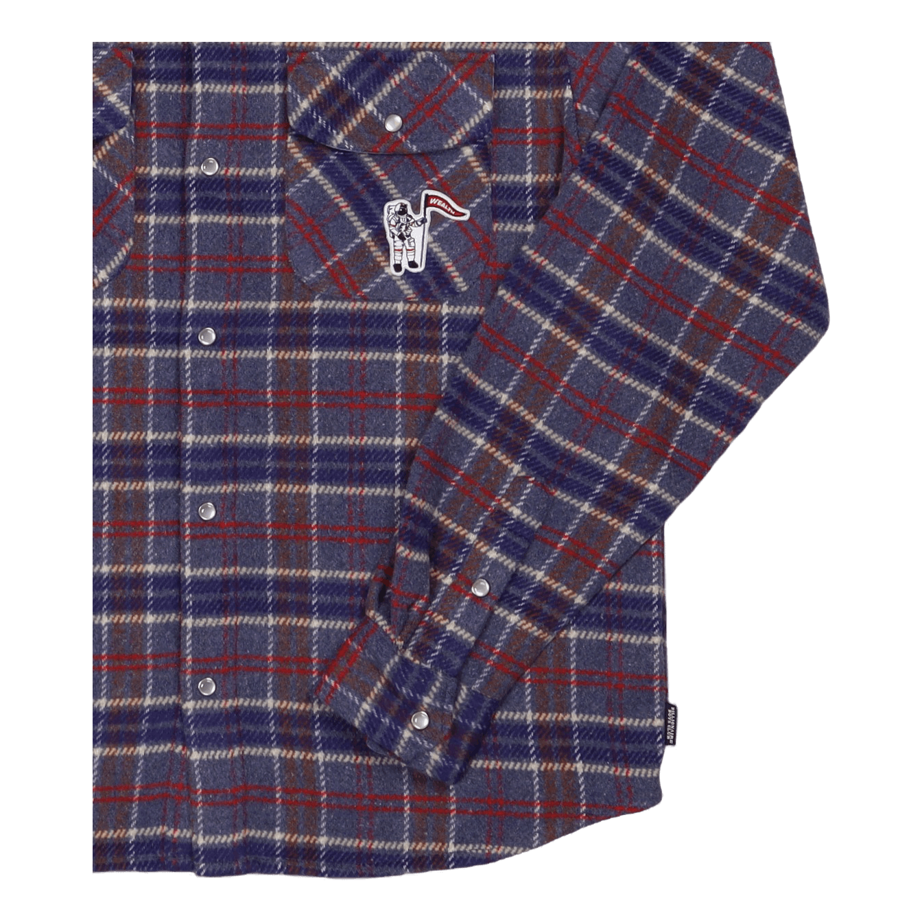 Billionaire Boys Club Check Shirt Purple