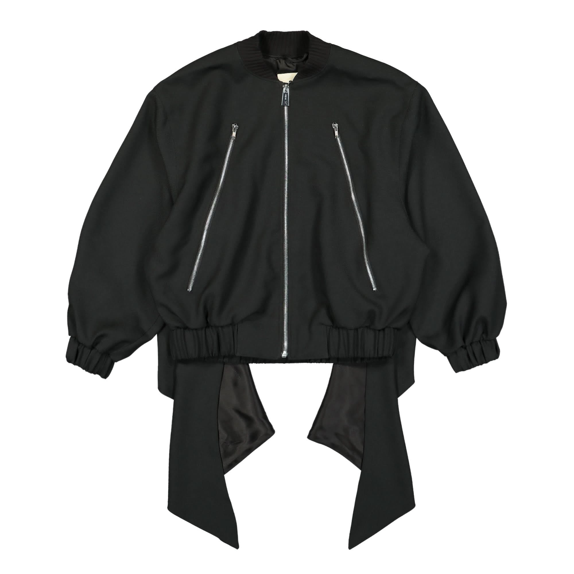 Gmbh Blouson Jacket With Cape And Bow