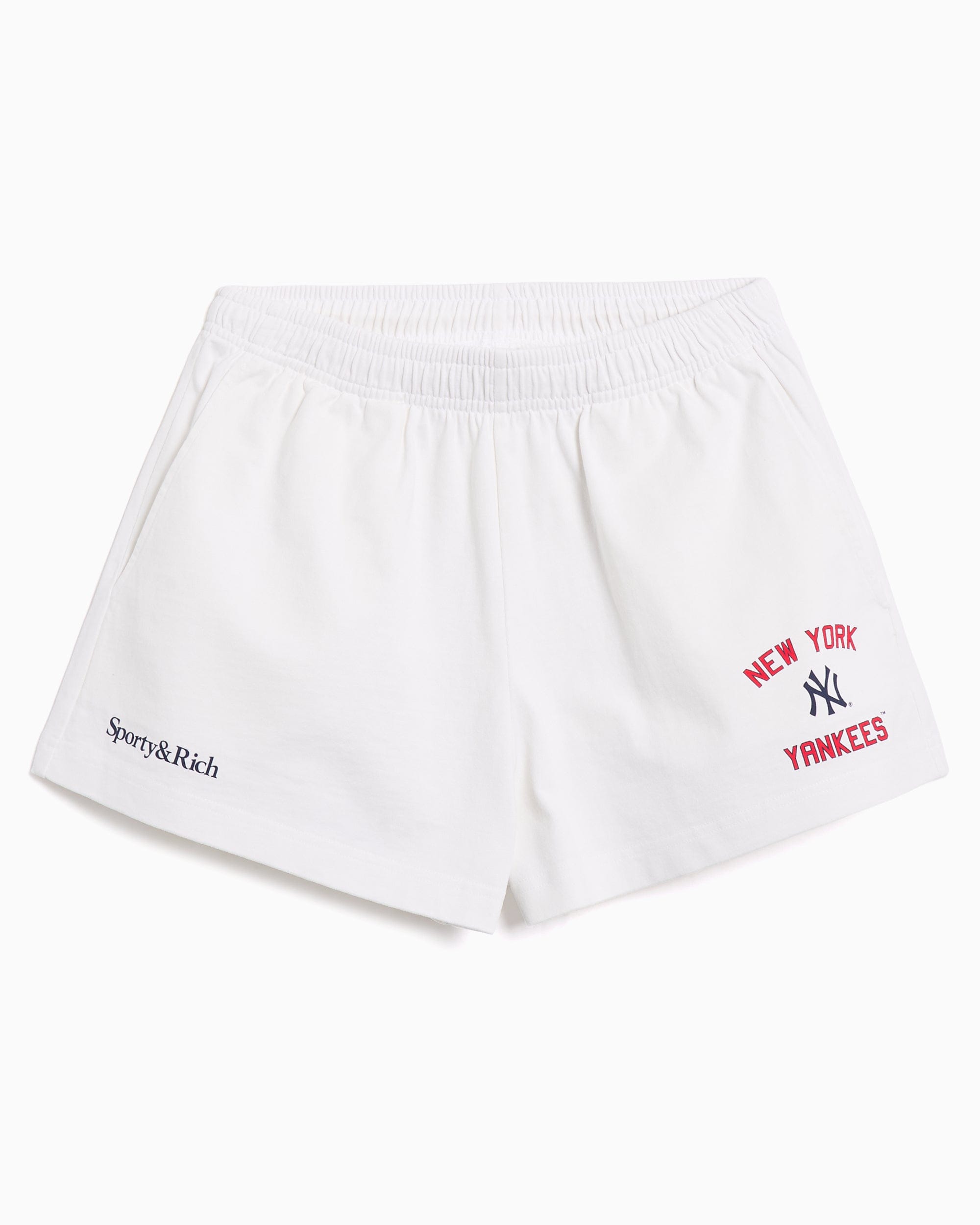 Sporty & Rich Pantalones cortos Crop Sporty & Rich Homerun Disco para mujer