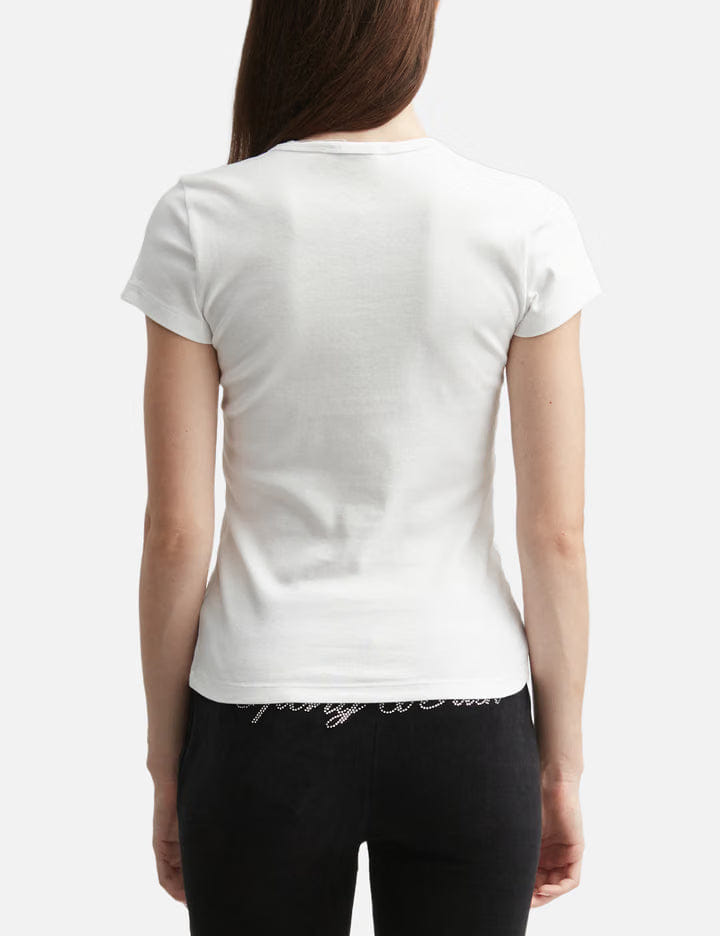 Sporty & Rich Signature Logo Krystal T-Shirt