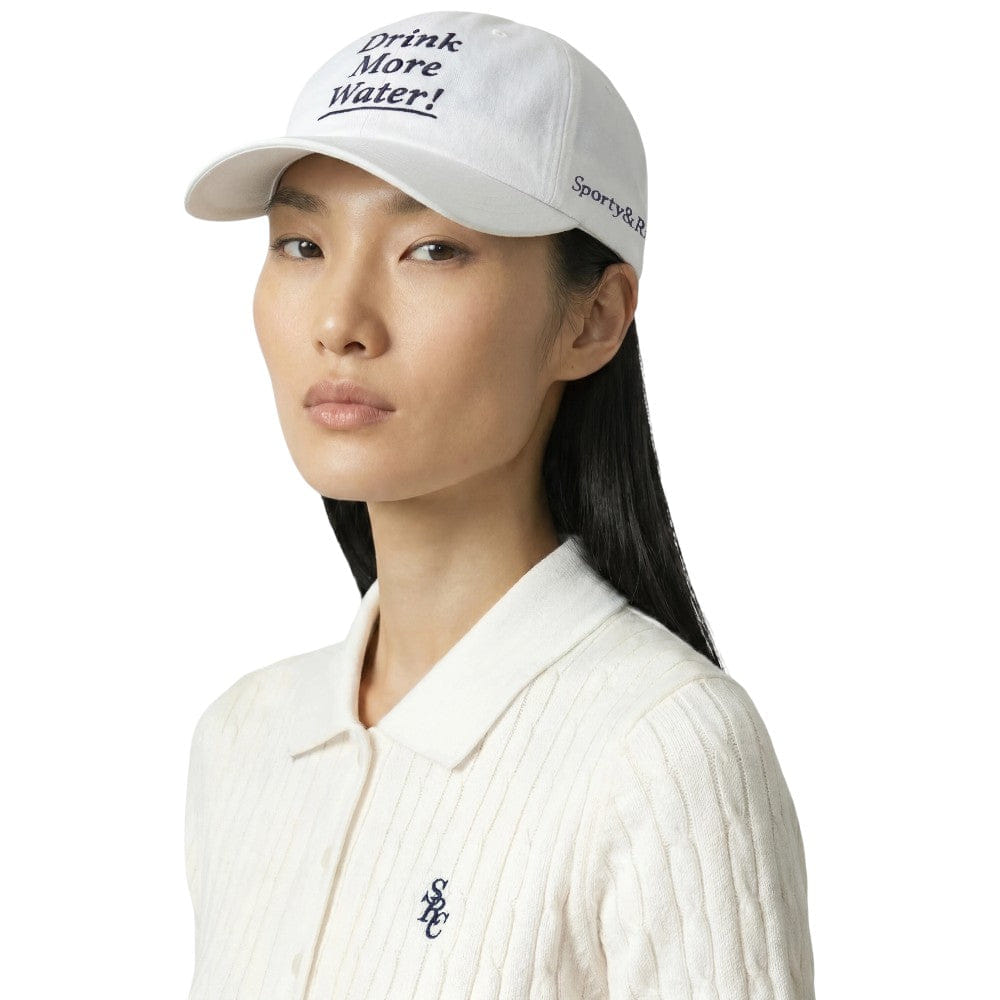 Sporty & RICH Drink More Water Hat