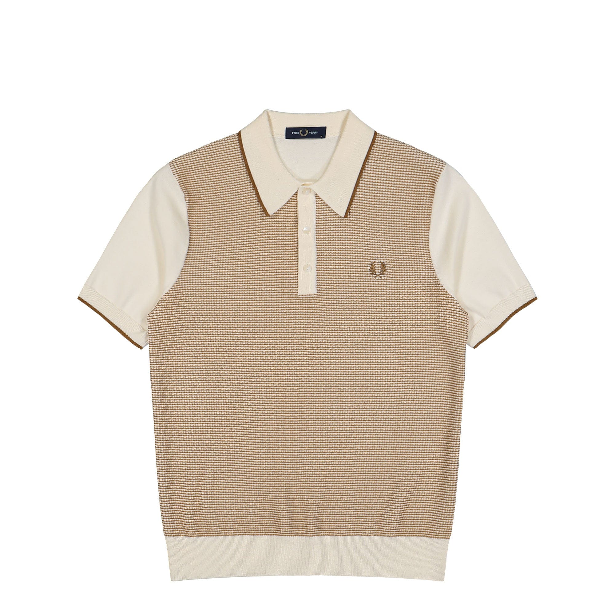 Fred Perry Tonic Waffle Knitted Shirt