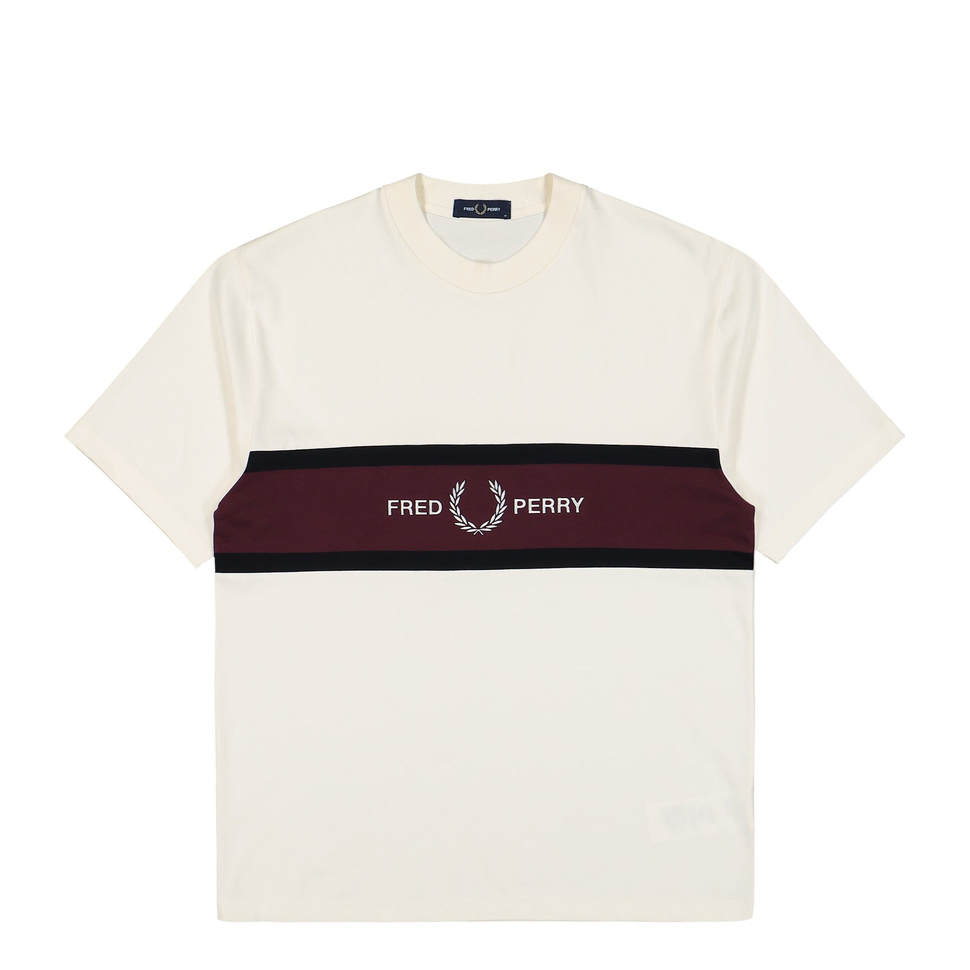 Fred Perry Embroidered Panel T - Shirt