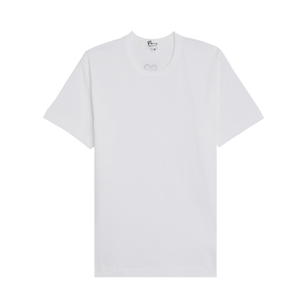 Comme des Garçons PLAY Back Emblem T-Shirt White