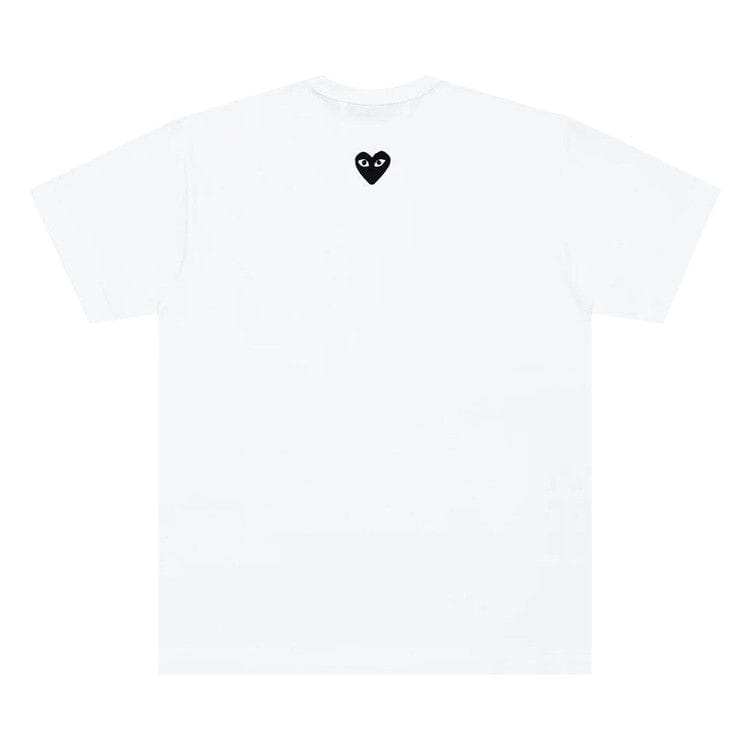 Comme des Garçons PLAY Back Emblem T-Shirt White