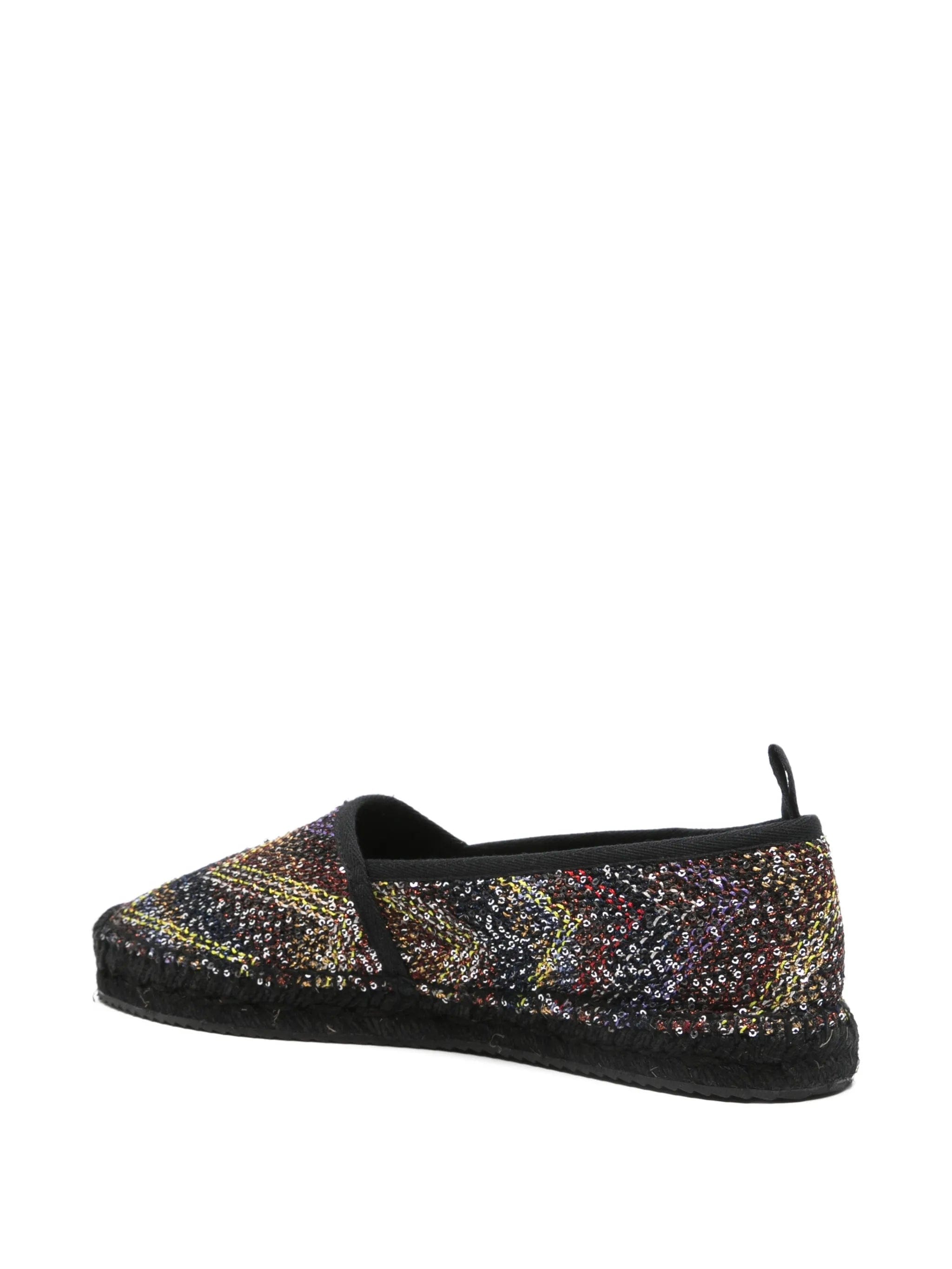 Missoni sequin - embellished espadrilles