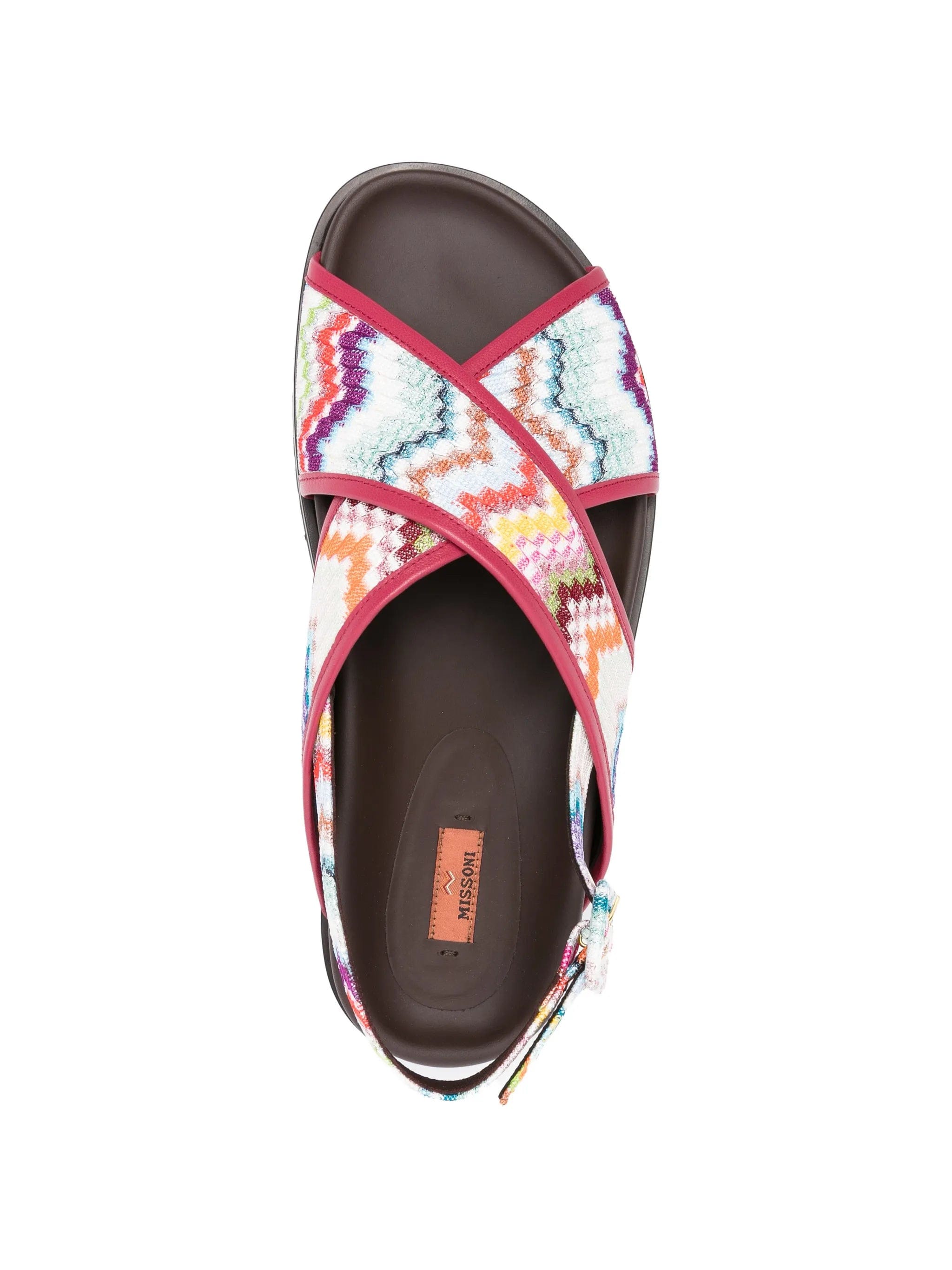 Missoni zigzag strap sandals