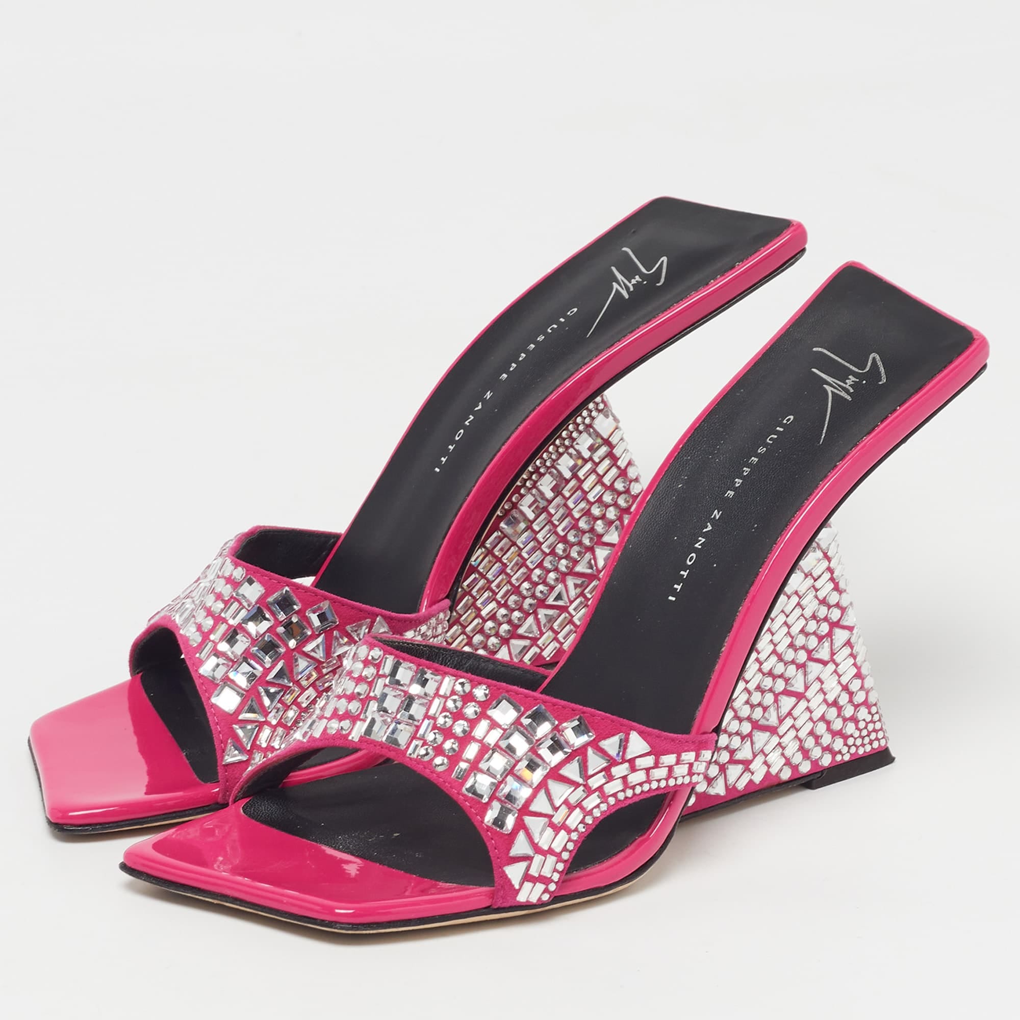 Giuseppe Zanotti Tutankamon Crystal Embellished